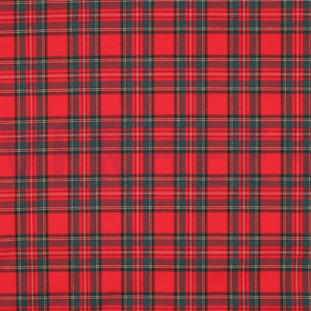 SCOTTISH CHECK RED