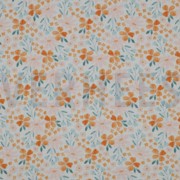 DOUBLE GAUZE DIGITAL FLOWERS WHITE (thumbnail)