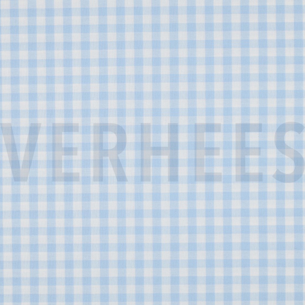 CHECK LIGHT BLUE