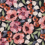 FRENCH TERRY DIGITAL FLOWERS NAVY (thumbnail)