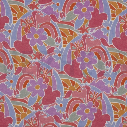 FRENCH TERRY DIGITAL RAINBOWS MULTICOLOUR (hover)