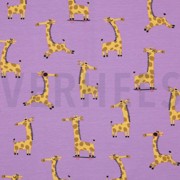 JERSEY GIRAFFES LAVENDER (thumbnail)
