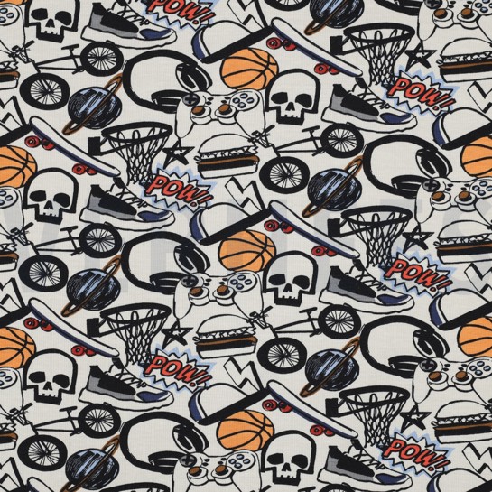 JERSEY COOL HELLGRAU #7