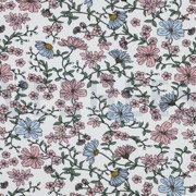 JERSEY FLOWERS ECRU (thumbnail)