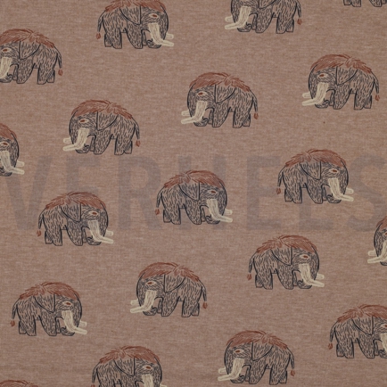 JERSEY MELANGE MAMMOTHS TAUPE MELANGE (hover)