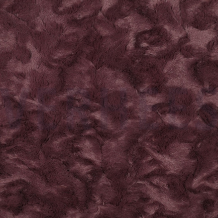 FAUX FUR AUBERGINE (hover)