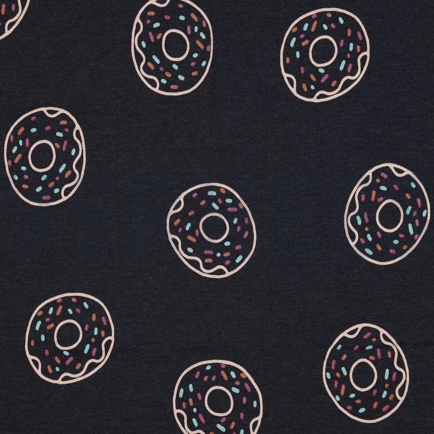 JERSEY MELANGE GLITZER DONUTS INDIGO MELIERT (hover)
