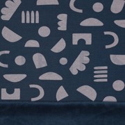 PURRING FUR SHAPES BLUE (thumbnail)