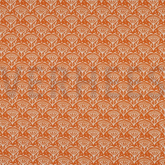 CANVAS BLOEMEN ORANJE #7