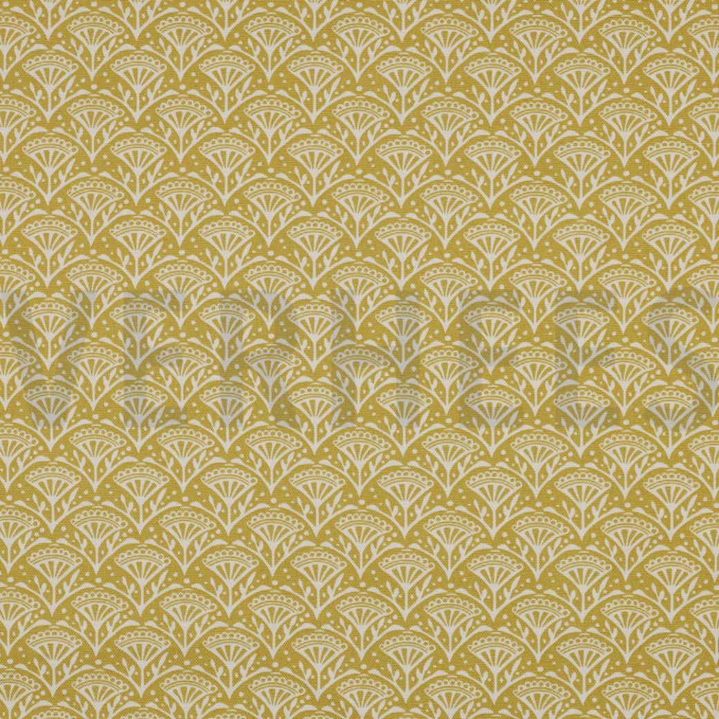 CANVAS FLOWERS LIME