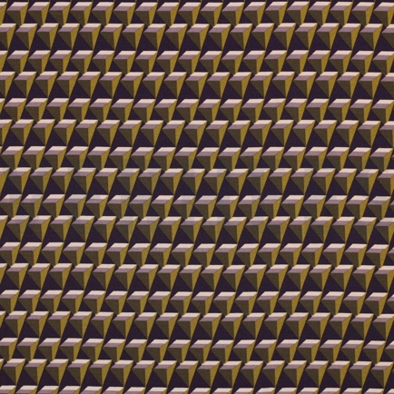 VISCOSE POPLIN STRETCH GEOMETRIC DARK PURPLE (hover)