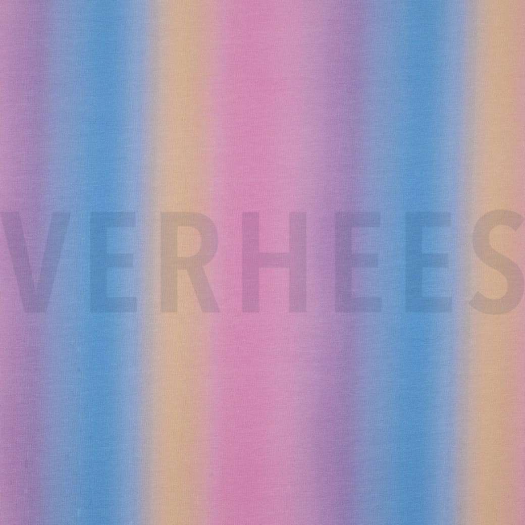 JERSEY DIGITAL RAINBOW BLUE/PINK