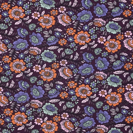 JERSEY BLOEMEN DONKERPAARS (hover)