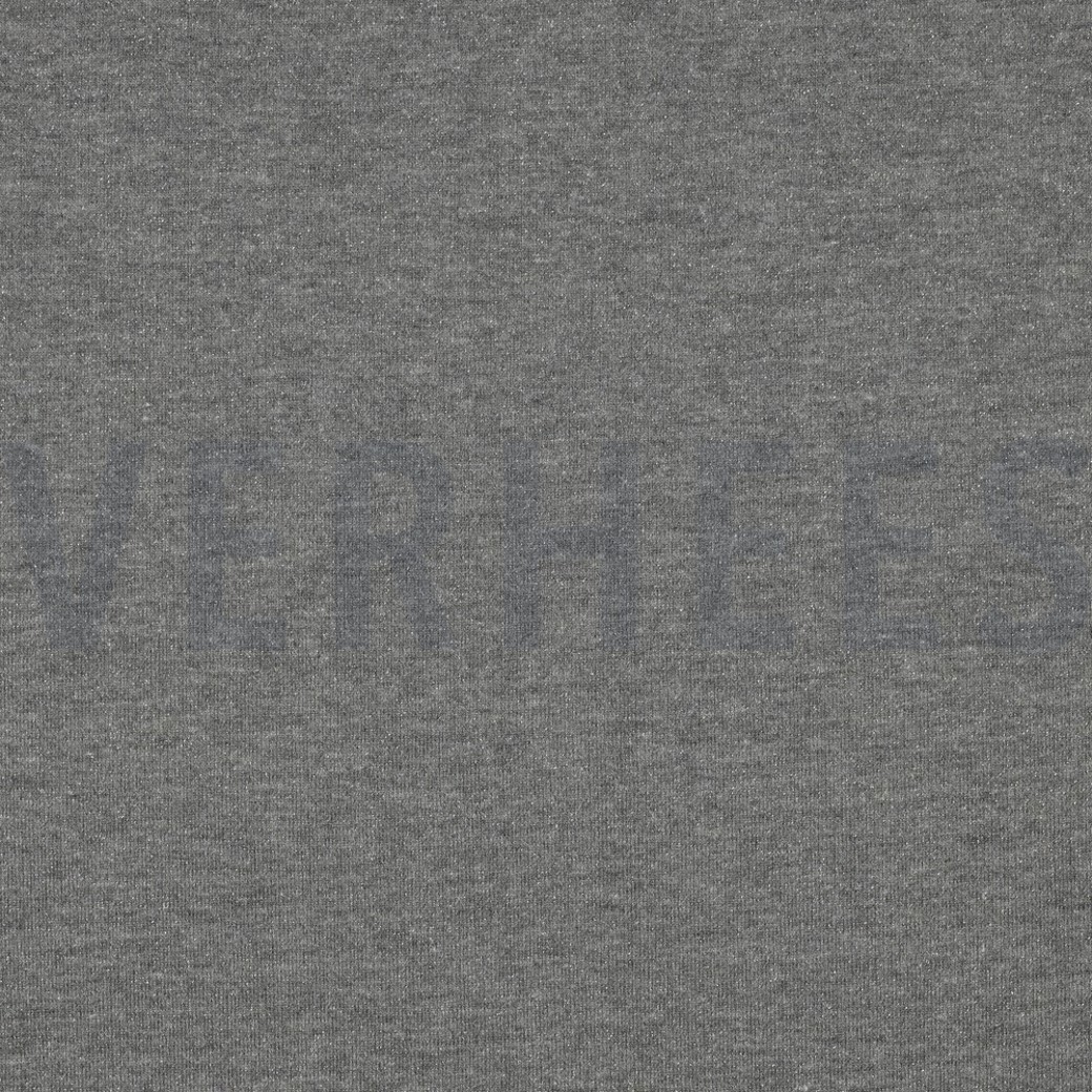 SWEAT LUREX DARK GREY SILVER