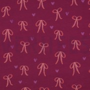 SWEAT DIGITAL BOWS & HEARTS FUCHSIA (thumbnail)