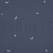 DOUBLE GAUZE EMBROIDERY STARS JEANS (thumbnail)