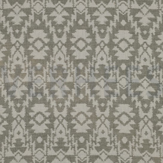 DOUBLE GAUZE JACQUARD AZTEC ARMY GREEN #7