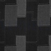 JEANS JACQUARD PATCHWORK BLACK (thumbnail)