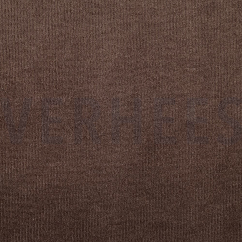 CORDUROY WASHED 6W STRETCH DARK BROWN