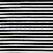 JERSEY YARN DYED STRIPES BLACK (thumbnail)