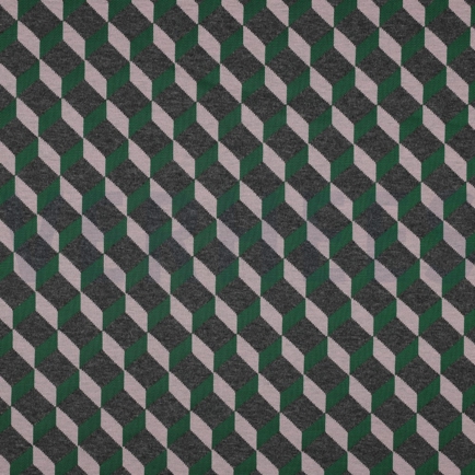 KNITTED JACQUARD GRAPHIC GREEN (hover)