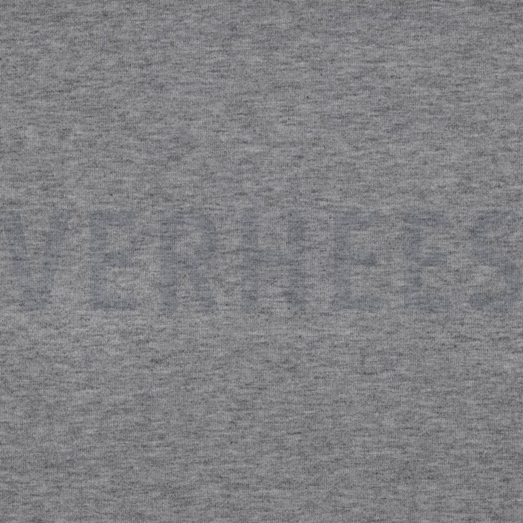 BRUSHED RIB JERSEY GREY