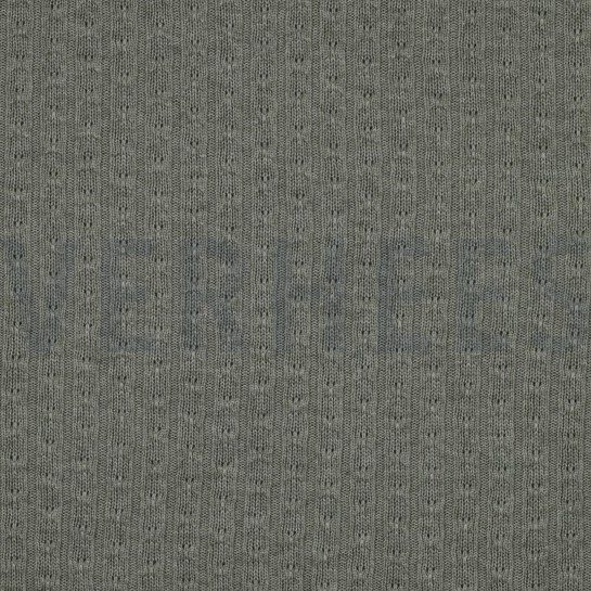 STRICK ZOPF ALTGRÜN #7