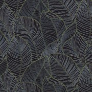 GOBELIN LEAVES DARK BLUE (thumbnail)