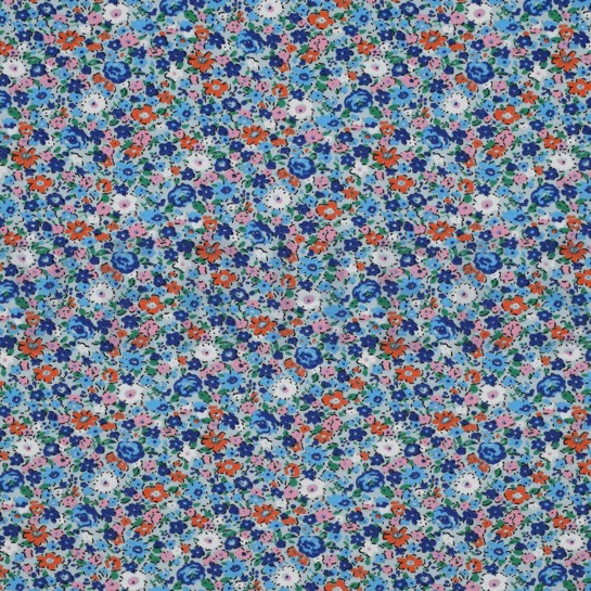 MAGNOLIA STRETCH BLOEMEN KONINGSBLAUW #7