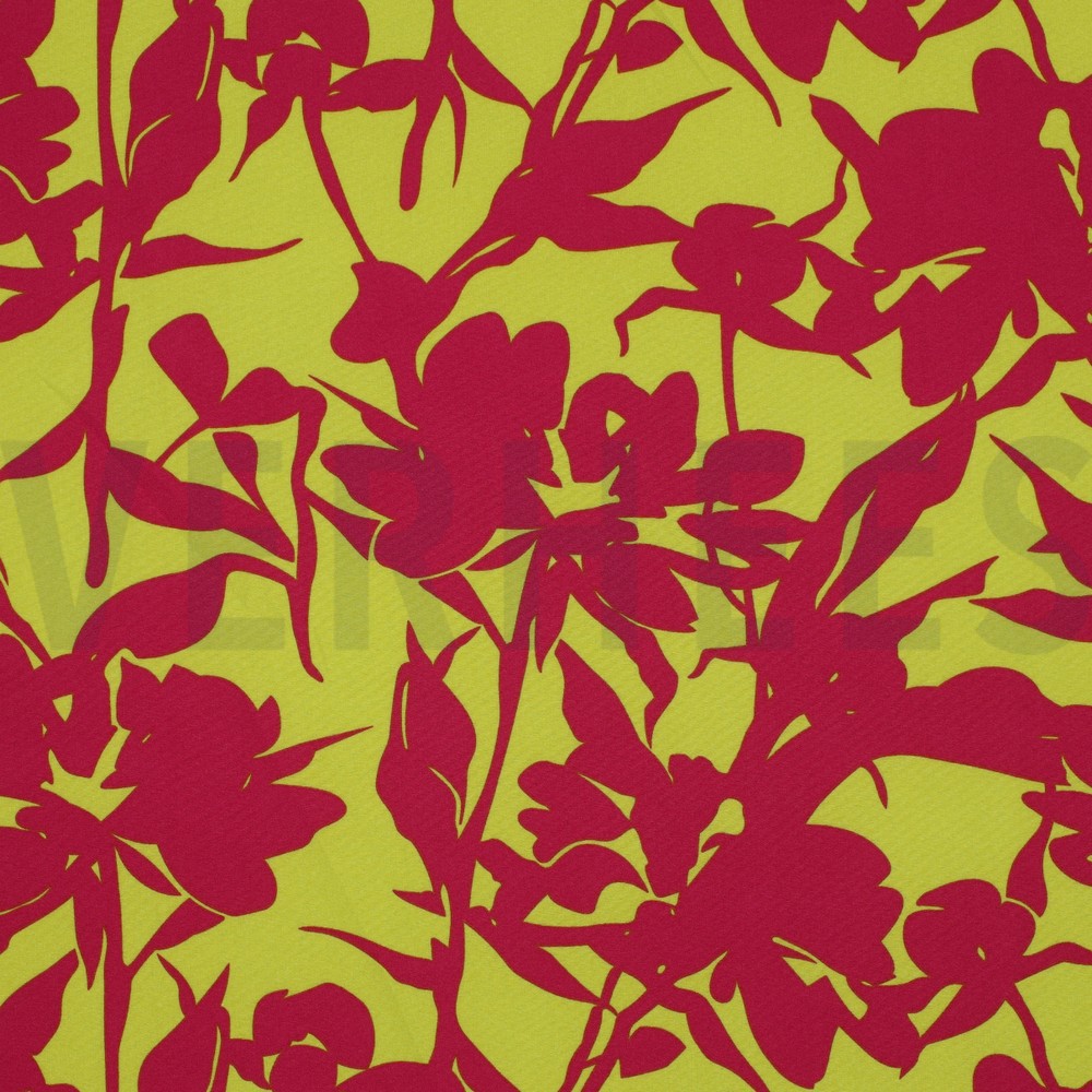 MAGNOLIA STRETCH GRAPHIC PURPLE / LIME (hover)