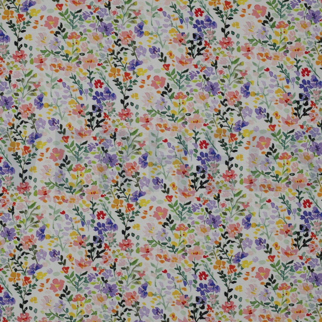 RADIANCE DIGITAL FLOWERS WHITE / MULTI