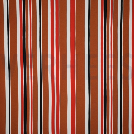 VISCOSE RADIANCE STREPEN BRUIN (hover)