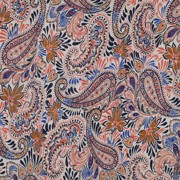 VISCOSE JERSEY DIGITAL PAISLEY ORANGE (thumbnail)