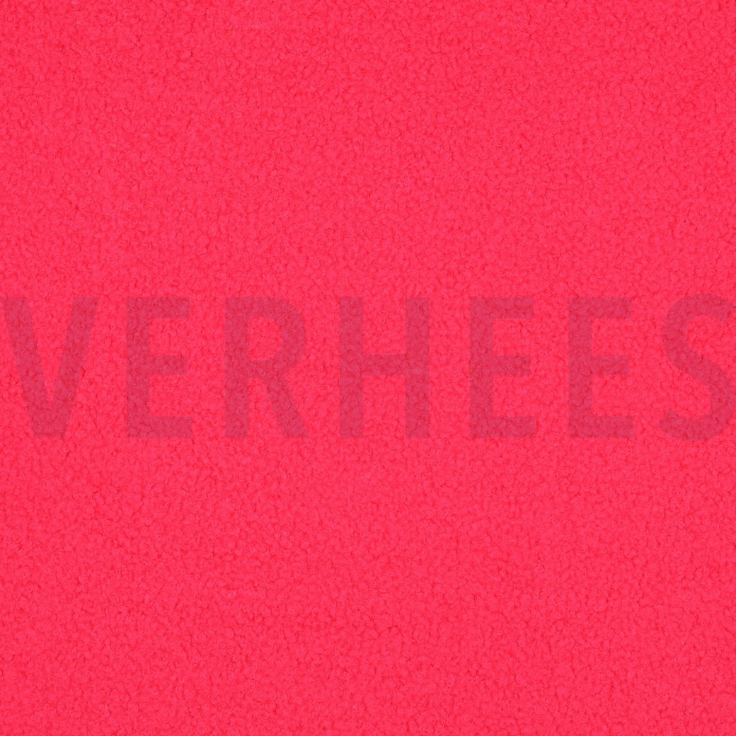 TEDDY FLEECE DOUBLE SIDED NEON PINK