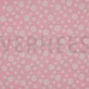 DOUBLE GAUZE JACQUARD DOTS PINK (thumbnail)