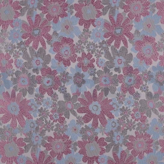 JACQUARD FLOWERS LIGHT LILAC #7