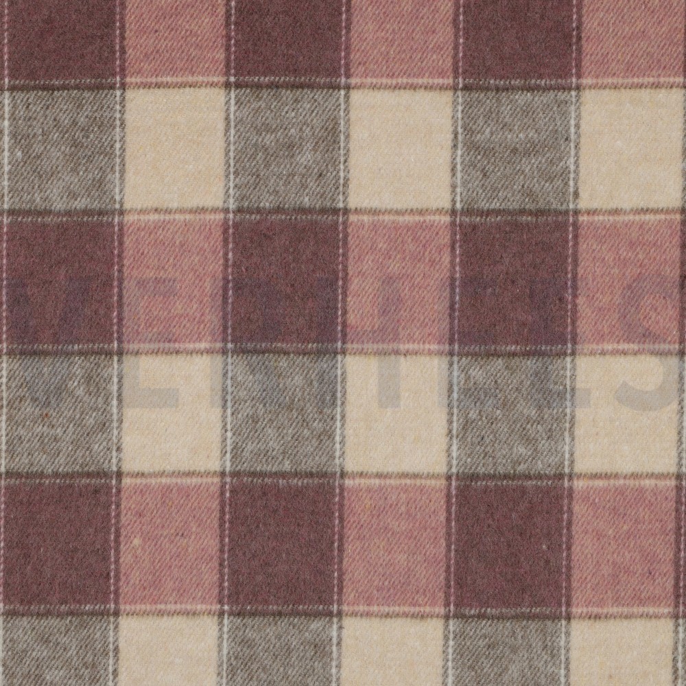 BRUSHED YARN DYED CHECKS BLUSH (hover)