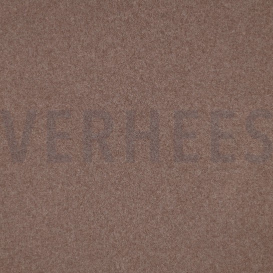 COTTON FLEECE GOTS MOCHA MELANGE #7