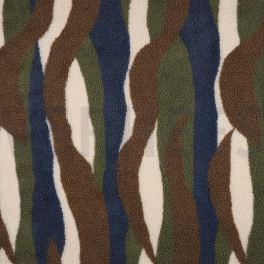 TEDDY JACQUARD SWIRL JEANSBLAUW #7