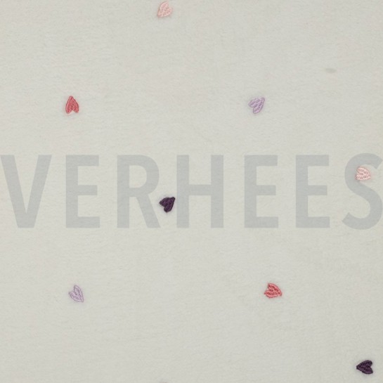 TEDDY BRODERIE CŒURS ÉCRU #7