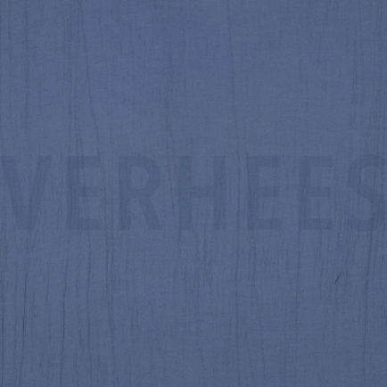 VISKOSE CRINKLE JEANSBLAU (hover)