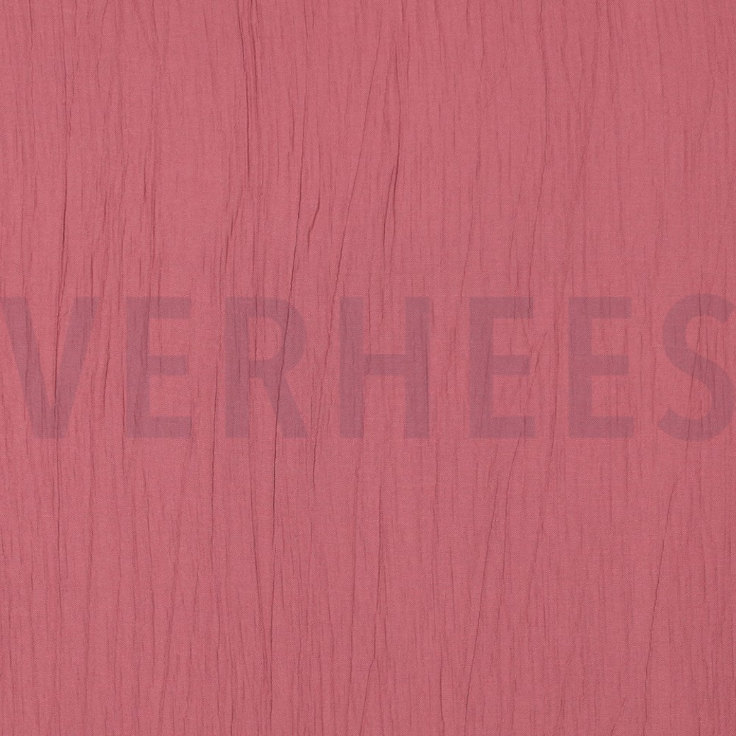VISCOSE CRINKLE DARK BLUSH