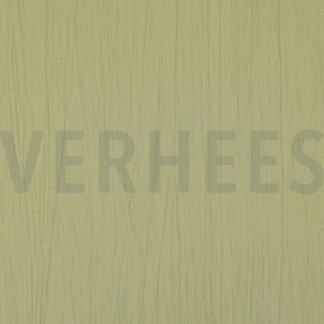 VISCOSE CRINKLE OLD LIME
