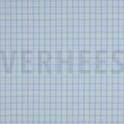 COTTON SEERSUCKER NEON CHECKS LIGHT BLUE / GREEN (thumbnail)