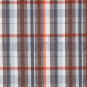 COTTON SEERSUCKER YARN DYED CHECK BLUE (thumbnail)