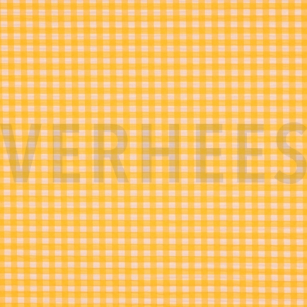 BAUMWOLLE GARNGEFÄRBT NEON KAROS ORANGE (hover)