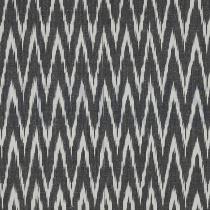 BAUMWOLLE IKAT GRAU (hover)