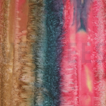 HANDGEMAAKTE BATIK KATOEN MULTICOLOR (hover)