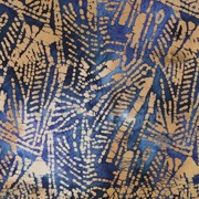 UNIQUE CRAFTED BATIK COTTON NAVY (thumbnail)