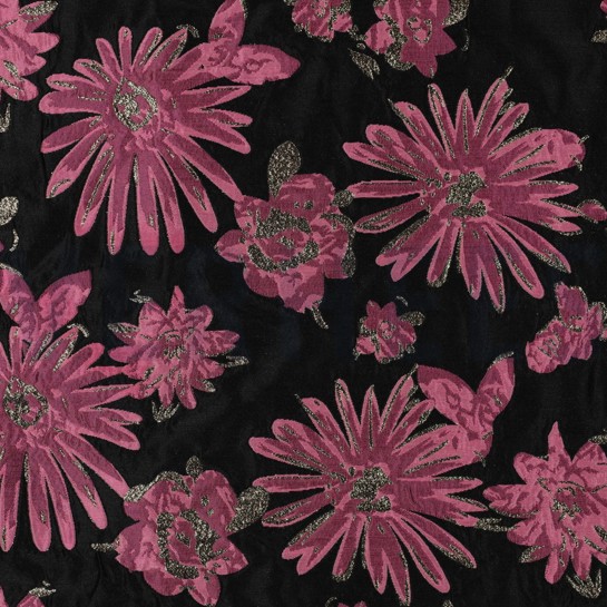 JACQUARD FLOWERS PINK #7